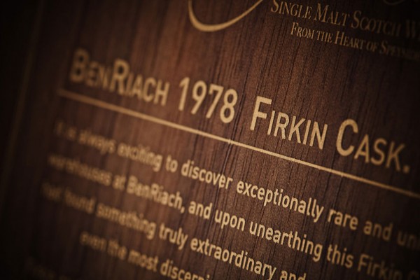 BenRiach 1978 Firkin Cask Single Malt