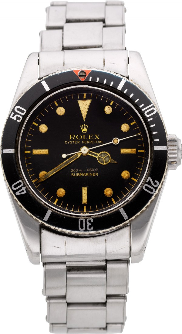 1958 Rolex Oyster Perpetual Submariner - James Bond Big Crown Wristwatch