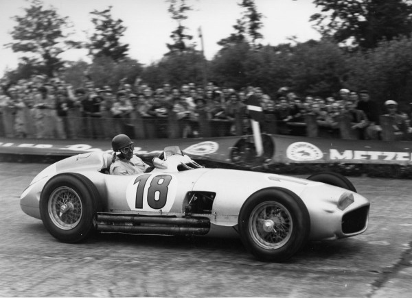 Juan Manuel Fangio 1954 Mercedes-Benz W196 Silver Arrow on Auction at Bonhams