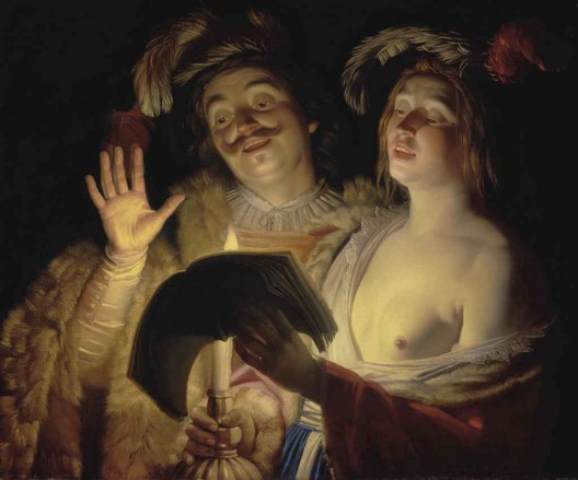 The Duet by Gerrit van Honthorst