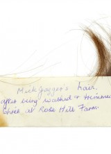 Lock of Mick Jagger's Hair