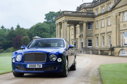 Bentley's Cars Ready for The Queens Coronation  in the Gardens of Buckingham Palace