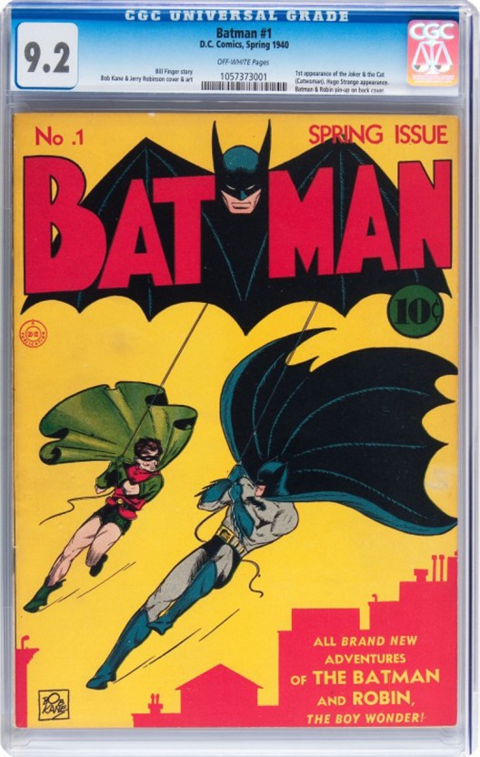 Batman #1 and Frank Millers Dark Knight Returns #2 Highlight of the Heritage Summer Auction