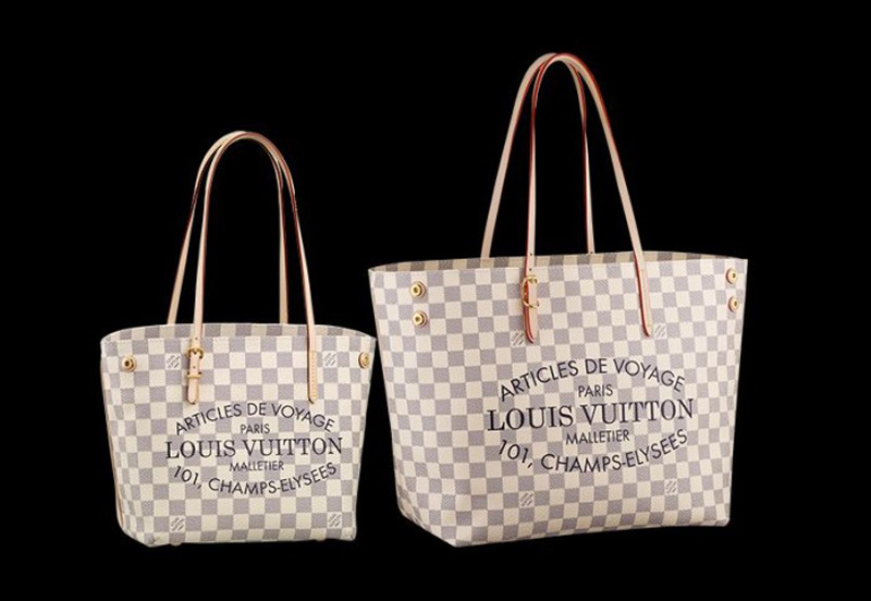 Louis Vuitton Louis Vuitton Cabas Adventure MM Damier Azur Canvas