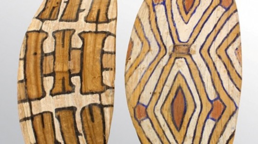 Aboriginal shields shoot to $23,000 each at Clars auction gallery