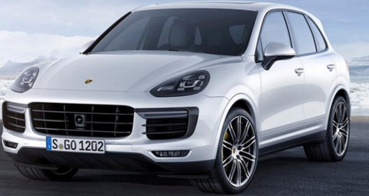 Porsche Cayenne Turbo S At Detroit Motor Show