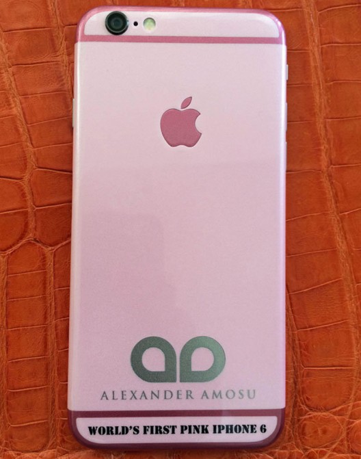 iPhone 6 in Pink! Amosu Launches It for Valentine's Day