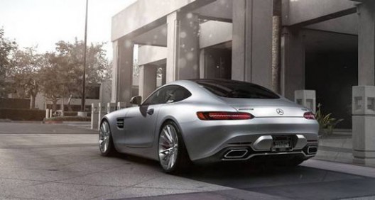 Mercedes AMG GT S With Iridium Silver Color