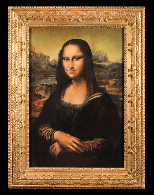 World's Smallest Mona Lisa In Eye Of Forged Mona Lisa – eXtravaganzi