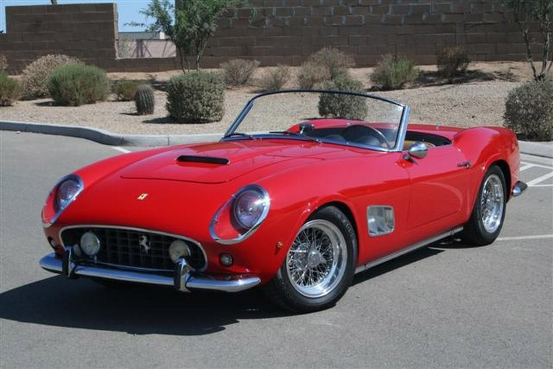 Ferrari 250 gt California Spyder 1961 Yellow