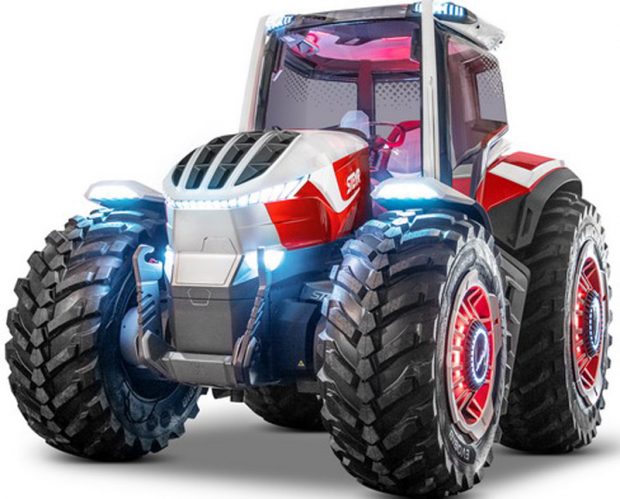 Steyr Konzept Hybrid Technology In Tractor World Extravaganzi 1741