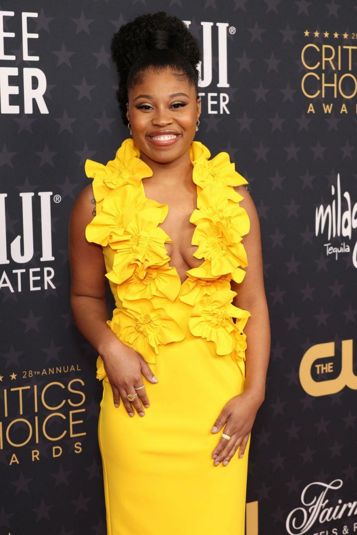 Dominique Fishback – 28th Annual Critics Choice Awards in Los Angeles